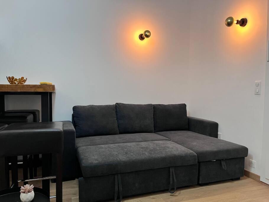 Appartement Indep Cosy Avec Jardin Saint-Denis  Exterior foto